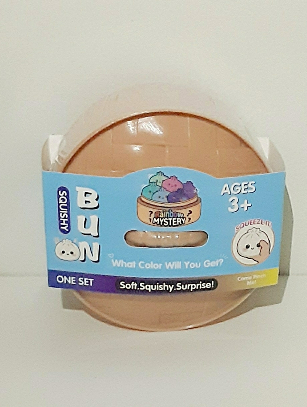 Dumpling Mystery Rainbow Squishy Bun - Beige Which Color Will You Get? - Picture 4 of 5